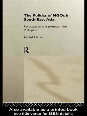 cover image of The Politics of NGOs in Southeast Asia